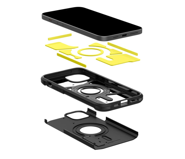 SPIGEN Tough Armor Mag Magsafe do iPhone 15 black ACS06811 - 1178898 - zdjęcie 4